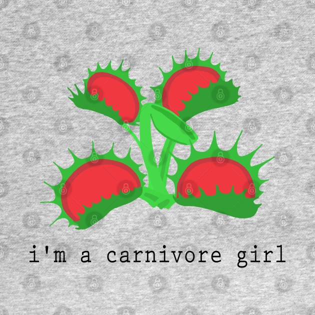 i'm a carnivore girl by QuasaiBonsai